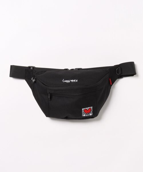 Keith Haring(キース・ヘリング)の「Keith Haring/ / ウエストバッグ / 15600(ボディバッグ/ウエストポーチ・レディース・ブラック/ホワイト・ONESIZE)」の7枚目の写真