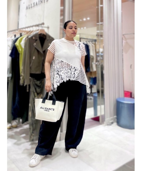 ALLSAINTS フリンジ付きかごバッグ 未使用 Buy AllSaints Black Izzy Mini Tote Bag from Next USA