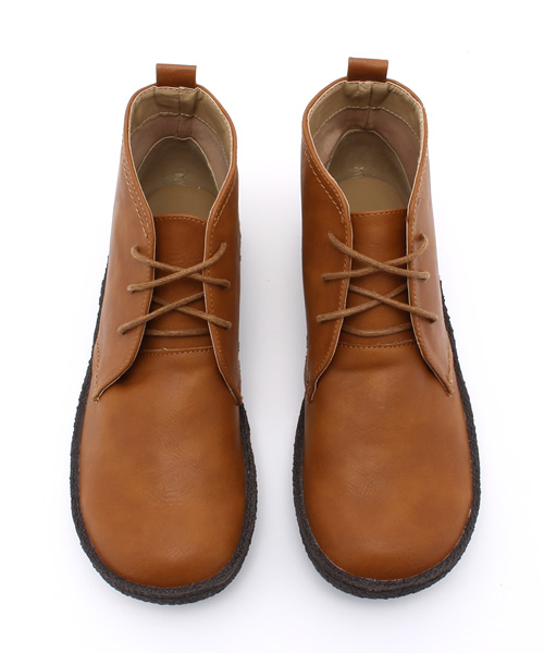 earth music&ecology（アースミュージックアンドエコロジー）の「レースアップショートブーツ（ブーツ・レディース・ダークブラウン/キャメル・23.5cm/24.5cm/22.5cm/23cm/24cm）」の6枚目の写真