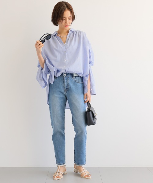 BARNYARDSTORM シャーリングスリーブシャツ ストライプ 楽天市場】【SALE／60%OFF】シャーリングスリーブシャツ