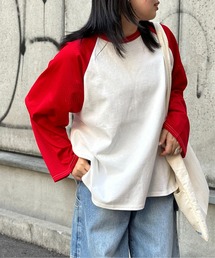 メッシュ切替ラグランT