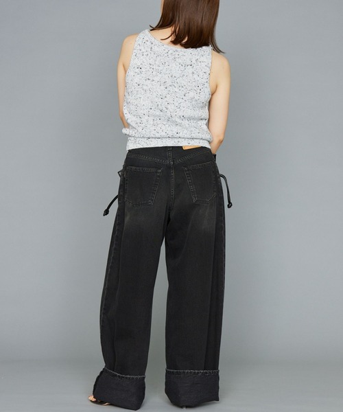 BABYLONE（バビロン）の「【HAIKURE】BETHデニム BLK（デニム