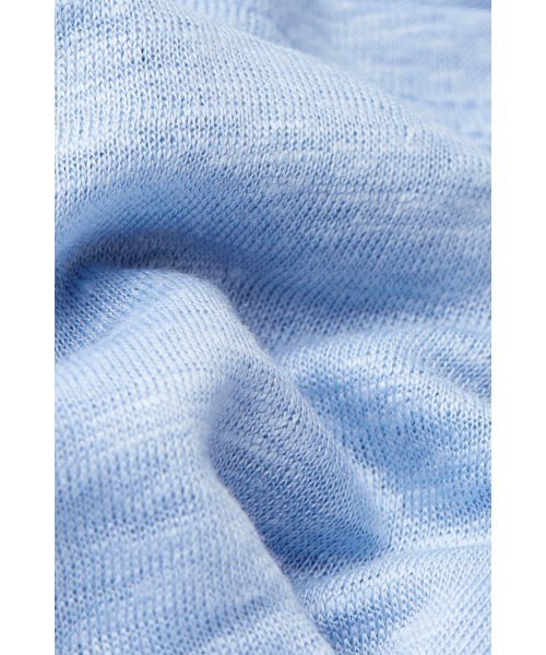 Intimissimi(インティミッシミ)の「リネン ショートスリーブ ニット(Tシャツ/カットソー・レディース・サンドベージュ/インディゴブルー/スカイブルー/ホワイト・M/S/L)」の17枚目の写真