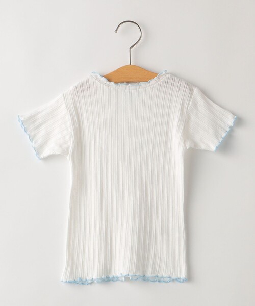 SHIPS(シップス)の「SHIPS KIDS:100~130cm / メロウ 半袖 TEE(Tシャツ/カットソー・キッズ・ライトグレー/オフホワイト・100/110/120/130)」の1枚目の写真