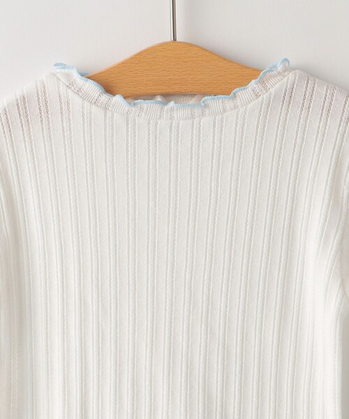 SHIPS(シップス)の「SHIPS KIDS:100~130cm / メロウ 半袖 TEE(Tシャツ/カットソー・キッズ・ライトグレー/オフホワイト・100/110/120/130)」の4枚目の写真