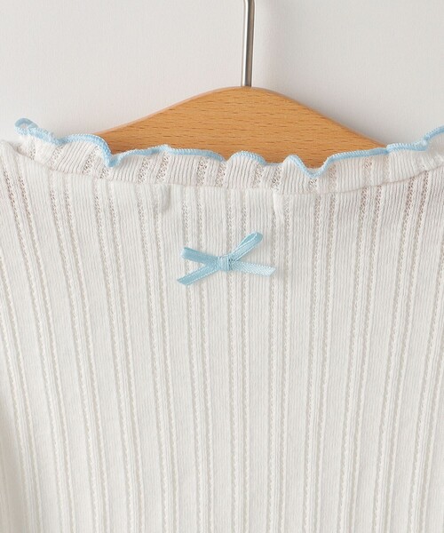 SHIPS(シップス)の「SHIPS KIDS:100~130cm / メロウ 半袖 TEE(Tシャツ/カットソー・キッズ・ライトグレー/オフホワイト・100/110/120/130)」の5枚目の写真