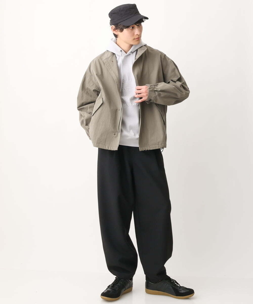 a.v.v(アーヴェヴェ)の「【UNIVERSAL OVERALL】ワークキャップ(キャップ・メンズ・ブラック・46)」の10枚目の写真