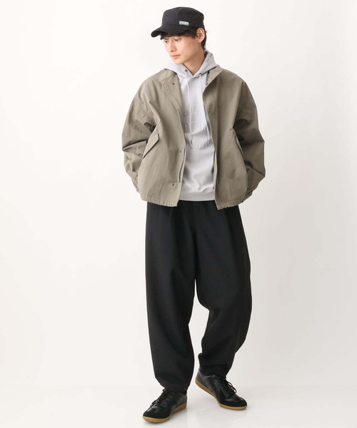 a.v.v(アーヴェヴェ)の「【UNIVERSAL OVERALL】ワークキャップ(キャップ・メンズ・ブラック・46)」の11枚目の写真