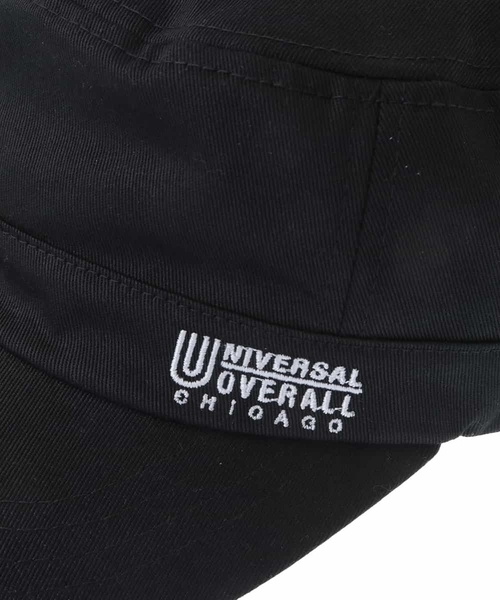 a.v.v(アーヴェヴェ)の「【UNIVERSAL OVERALL】ワークキャップ(キャップ・メンズ・ブラック・46)」の7枚目の写真
