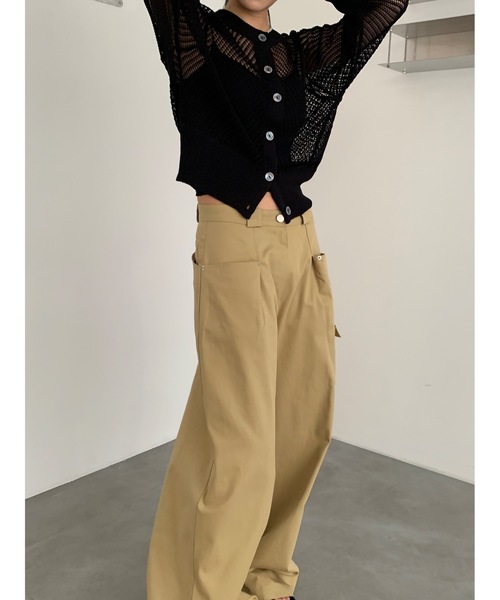 Didot.showroom(ディドット ショールーム)の「【DIDOT.】メッシュニットハーフカーディガン(カーディガン/ボレロ・レディース・ホワイト/ブラック/グレー・FREE)」の21枚目の写真