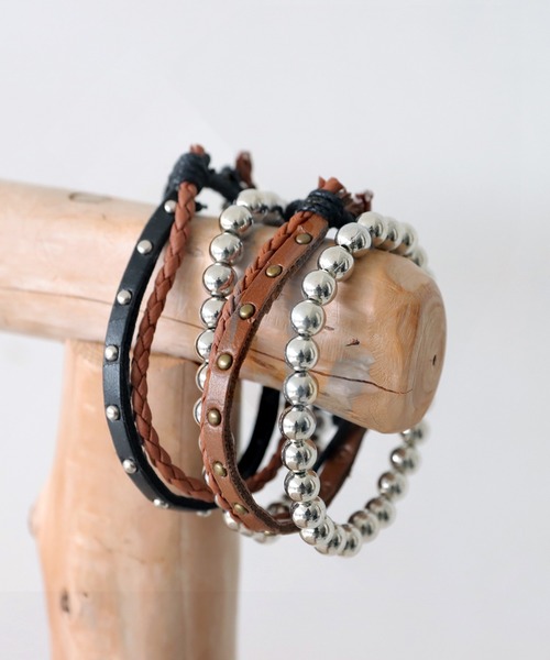 antiqua（アンティカ）の「3wayブレスレット（ブレスレット・レディース・ブラウン/ブラック/キャメル・FREE）」の20枚目の写真