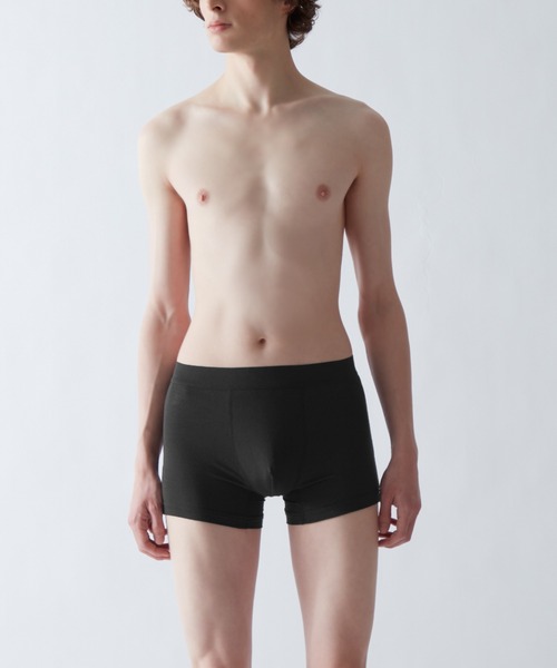 GUNZE（グンゼ）の「アセドロン ボクサーパンツ ベタつき瞬時にどこへやら（ボクサーパンツ・メンズ・モカ/ネイビー/ブルー/ブラック・X-LARGE/LARGE/MEDIUM）」の2枚目の写真