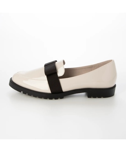 Launa lea(ラウナレア)の「【レイン対応】リボンレインフラットローファー(R9021)(レインシューズ・レディース・グレー系その他/ブラック/アイボリー・24.0cm/24.5cm/25.0cm/22.0cm/22.5cm/23.0cm/23.5cm)」の9枚目の写真
