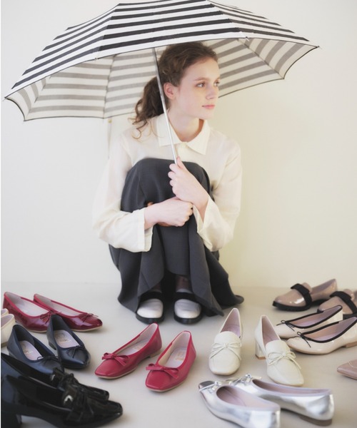 Launa lea(ラウナレア)の「【レイン対応】リボンレインフラットローファー(R9021)(レインシューズ・レディース・グレー系その他/ブラック/アイボリー・24.0cm/24.5cm/25.0cm/22.0cm/22.5cm/23.0cm/23.5cm)」の22枚目の写真