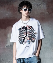 Skelton Flower T-Shirt / スケルトンフラワーTシャツ