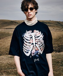glamb | Skelton Flower T-Shirt / スケルトンフラワーTシャツ(Tシャツ/カットソー)