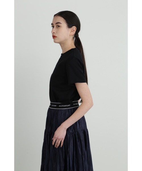 JILL STUART（ジルスチュアート）の「◆JILLエンブロイダリーTシャツ（Tシャツ/カットソー・レディース・ブラック/ブルー/ホワイト/ネイビー/グリーン・FREE）」の7枚目の写真