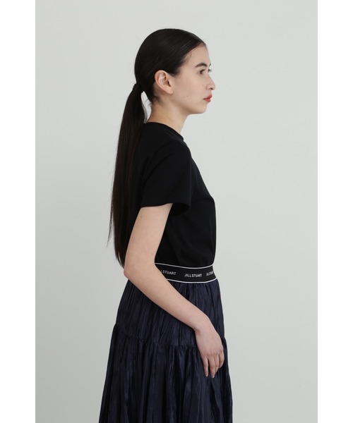 JILL STUART（ジルスチュアート）の「◆JILLエンブロイダリーTシャツ（Tシャツ/カットソー・レディース・ブラック/ブルー/ホワイト/ネイビー/グリーン・FREE）」の9枚目の写真