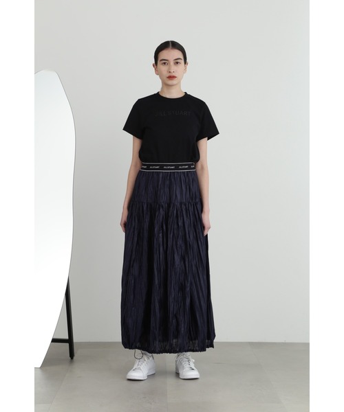 JILL STUART（ジルスチュアート）の「◆JILLエンブロイダリーTシャツ（Tシャツ/カットソー・レディース・ブラック/ブルー/ホワイト/ネイビー/グリーン・FREE）」の10枚目の写真