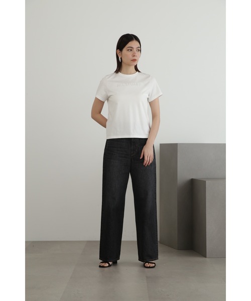 JILL STUART（ジルスチュアート）の「◆JILLエンブロイダリーTシャツ（Tシャツ/カットソー・レディース・ブラック/ブルー/ホワイト/ネイビー/グリーン・FREE）」の19枚目の写真