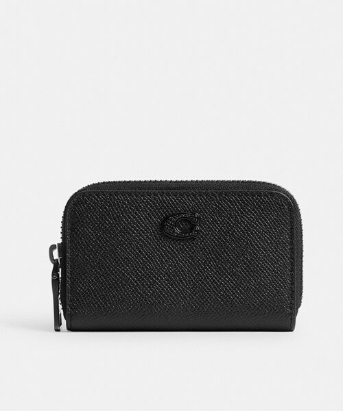✨【未使用級極美品】COACH コーチ　スモールジップアラウンド　カードケース スモール ジップ アラウンド カード ケース・ピロー