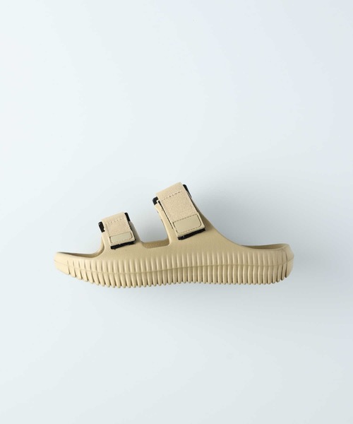 ORTR（オーアールティーアール）の「ダブルベルトスライドサンダル（サンダル・レディース・ブラック/カーキブラウン/ベージュ・XL/L/M/S）」の9枚目の写真