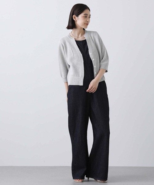 Gready Brilliant（グレディブリリアン）の「Ｒｙカノコショートカーディガン（カーディガン/ボレロ・レディース・グリーン/ライトグレー・38）」の21枚目の写真