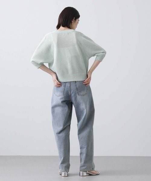 Gready Brilliant（グレディブリリアン）の「Ｒｙカノコショートカーディガン（カーディガン/ボレロ・レディース・グリーン/ライトグレー・38）」の11枚目の写真