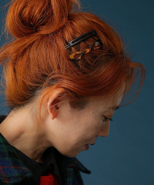 BEAMS BOY(ビームスボーイ)の「BEAMS BOY / ベッコウ ねじれ クリップ 4P(ヘアピン・レディース・その他・ONE SIZE)」の1枚目の写真