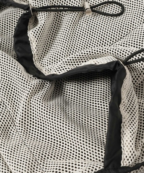 niko and...（ニコアンド）の「オリジナルメッシュドロストショルダーバッグ（ショルダーバッグ・レディース・オレンジ/グレー/ブラック/カーキ・0）」の9枚目の写真