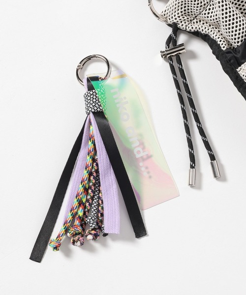 niko and...（ニコアンド）の「オリジナルメッシュドロストショルダーバッグ（ショルダーバッグ・レディース・オレンジ/グレー/ブラック/カーキ・0）」の12枚目の写真