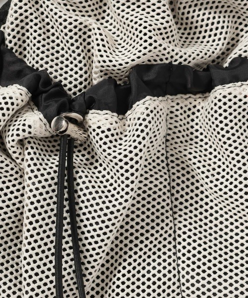 niko and...（ニコアンド）の「オリジナルメッシュドロストショルダーバッグ（ショルダーバッグ・レディース・オレンジ/グレー/ブラック/カーキ・0）」の13枚目の写真