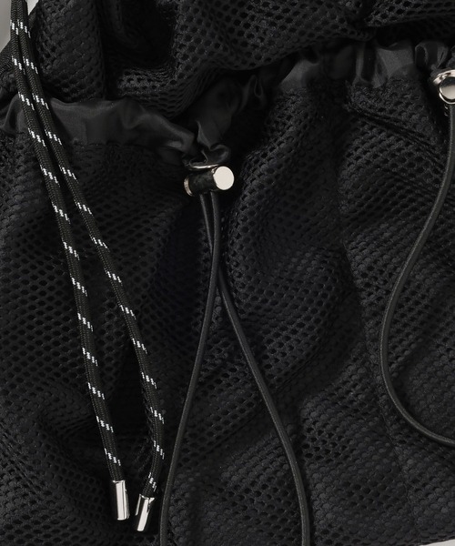 niko and...（ニコアンド）の「オリジナルメッシュドロストショルダーバッグ（ショルダーバッグ・レディース・オレンジ/グレー/ブラック/カーキ・0）」の14枚目の写真