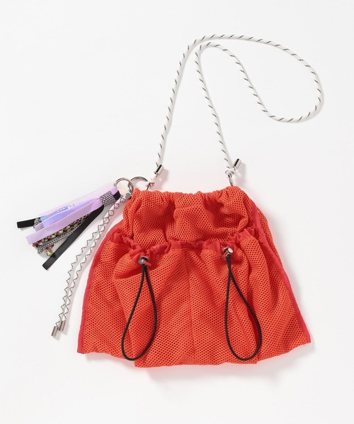 niko and...（ニコアンド）の「オリジナルメッシュドロストショルダーバッグ（ショルダーバッグ・レディース・オレンジ/グレー/ブラック/カーキ・0）」の18枚目の写真