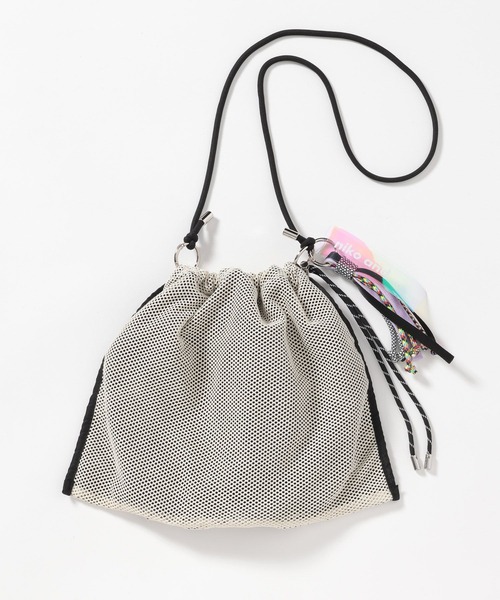 niko and...（ニコアンド）の「オリジナルメッシュドロストショルダーバッグ（ショルダーバッグ・レディース・オレンジ/グレー/ブラック/カーキ・0）」の19枚目の写真