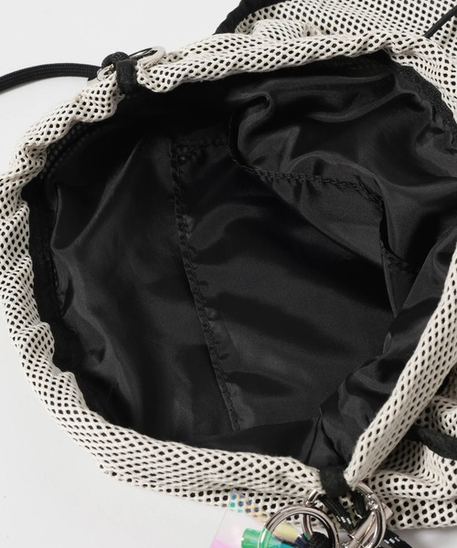 niko and...（ニコアンド）の「オリジナルメッシュドロストショルダーバッグ（ショルダーバッグ・レディース・オレンジ/グレー/ブラック/カーキ・0）」の21枚目の写真