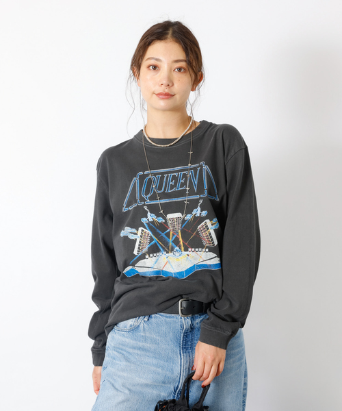 ABAHOUSE(アバハウス)の「【GOOD ROCK SPEED/グッドロックスピード】ROCK LONG Tシャツ/NIRVANA ニルバーナ/Queen クィーン/Michael Jackson マイケル・ジャクソン(Tシャツ/カットソー・メンズ・ブラック系その他2/ブラック系その他3/ブラック系その他・L/M/XL)」の3枚目の写真