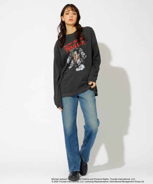 ABAHOUSE(アバハウス)の「【GOOD ROCK SPEED/グッドロックスピード】ROCK LONG Tシャツ/NIRVANA ニルバーナ/Queen クィーン/Michael Jackson マイケル・ジャクソン(Tシャツ/カットソー・メンズ・ブラック系その他2/ブラック系その他3/ブラック系その他・L/M/XL)」の7枚目の写真