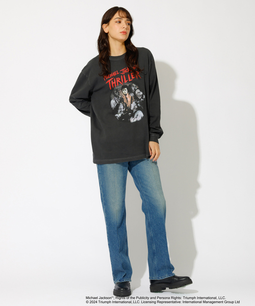 ABAHOUSE(アバハウス)の「【GOOD ROCK SPEED/グッドロックスピード】ROCK LONG Tシャツ/NIRVANA ニルバーナ/Queen クィーン/Michael Jackson マイケル・ジャクソン(Tシャツ/カットソー・メンズ・ブラック系その他2/ブラック系その他3/ブラック系その他・L/M/XL)」の8枚目の写真