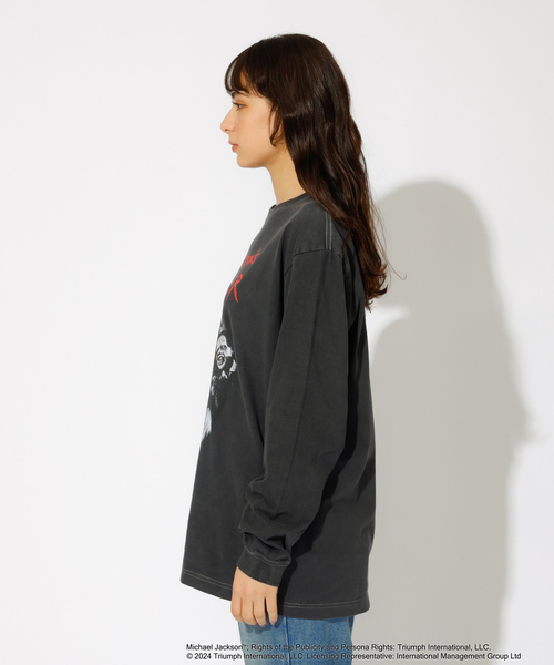 ABAHOUSE(アバハウス)の「【GOOD ROCK SPEED/グッドロックスピード】ROCK LONG Tシャツ/NIRVANA ニルバーナ/Queen クィーン/Michael Jackson マイケル・ジャクソン(Tシャツ/カットソー・メンズ・ブラック系その他2/ブラック系その他3/ブラック系その他・L/M/XL)」の10枚目の写真