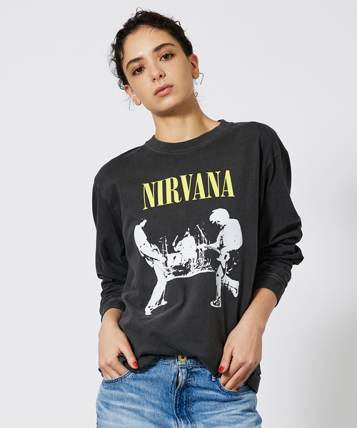 ABAHOUSE(アバハウス)の「【GOOD ROCK SPEED/グッドロックスピード】ROCK LONG Tシャツ/NIRVANA ニルバーナ/Queen クィーン/Michael Jackson マイケル・ジャクソン(Tシャツ/カットソー・メンズ・ブラック系その他2/ブラック系その他3/ブラック系その他・L/M/XL)」の5枚目の写真