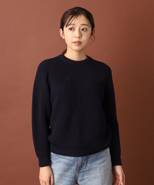 トップス BATONER SIGNATURE CREW NECK 1 ◇BATONER（バトナー）SIGNATURE CREW NECK（ニット/セーター