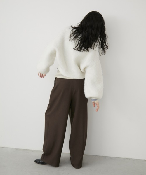 Aunt Marie's(アントマリーズ)の「シャギージップルーズニットカーディガン(カーディガン/ボレロ・レディース・ブルー/ホワイト/レッド/グレー・FREE)」の21枚目の写真