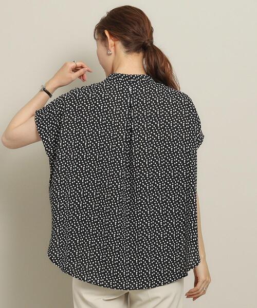 ITS'DEMO（イッツデモ）の「◆【冷感／通勤／手洗い可】タック袖ブラウス（シャツ/ブラウス・レディース・ピンク/ネイビー/ブラック系/ライトブルー/ホワイト系3・00）」の12枚目の写真