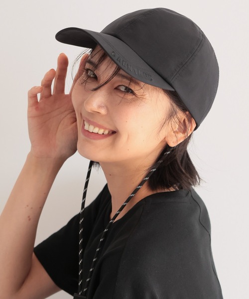 BARNYARDSTORM（バンヤードストーム）の「BARNYARDSTORM / コード付き撥水CAP（キャップ・レディース・ベージュ/ブラック・FREE）」の13枚目の写真