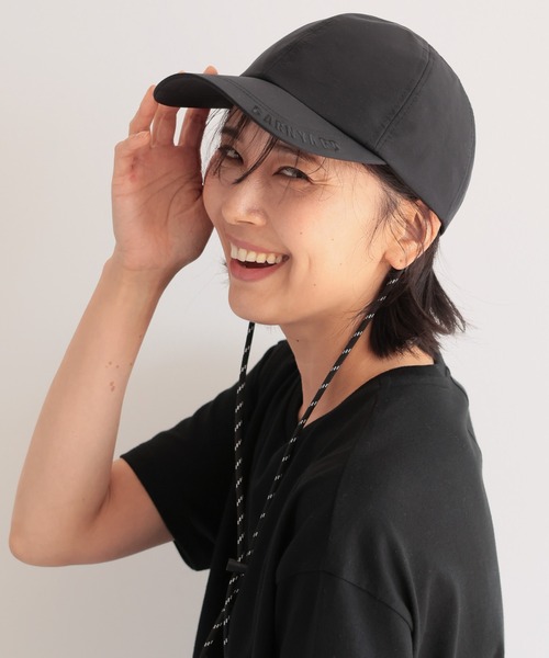 BARNYARDSTORM（バンヤードストーム）の「BARNYARDSTORM / コード付き撥水CAP（キャップ・レディース・ベージュ/ブラック・FREE）」の15枚目の写真