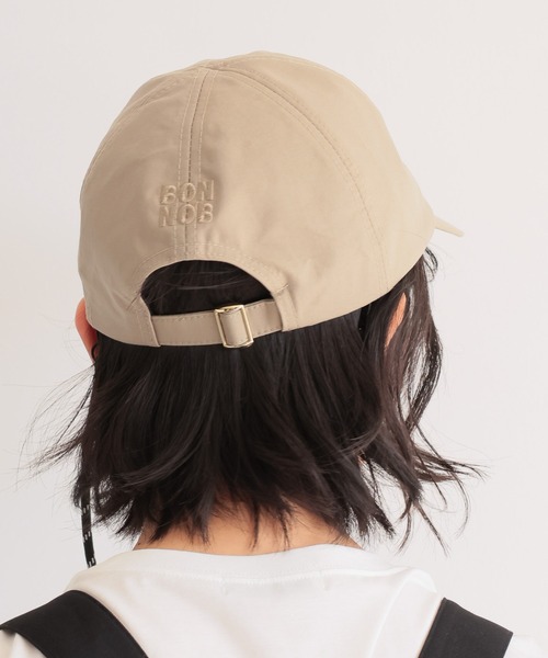 BARNYARDSTORM（バンヤードストーム）の「BARNYARDSTORM / コード付き撥水CAP（キャップ・レディース・ベージュ/ブラック・FREE）」の18枚目の写真