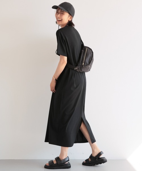 BARNYARDSTORM（バンヤードストーム）の「BARNYARDSTORM / コード付き撥水CAP（キャップ・レディース・ベージュ/ブラック・FREE）」の5枚目の写真