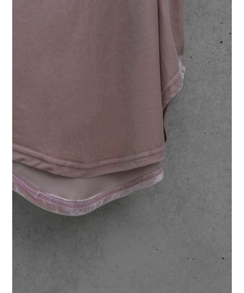 Katrin TOKYO(カトリーントーキョー)の「velour sleeveless tops(Tシャツ/カットソー・レディース・イエロー/ブラック/ピンク・FREE/XS)」の10枚目の写真