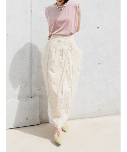 Katrin TOKYO(カトリーントーキョー)の「velour sleeveless tops(Tシャツ/カットソー・レディース・イエロー/ブラック/ピンク・FREE/XS)」の11枚目の写真